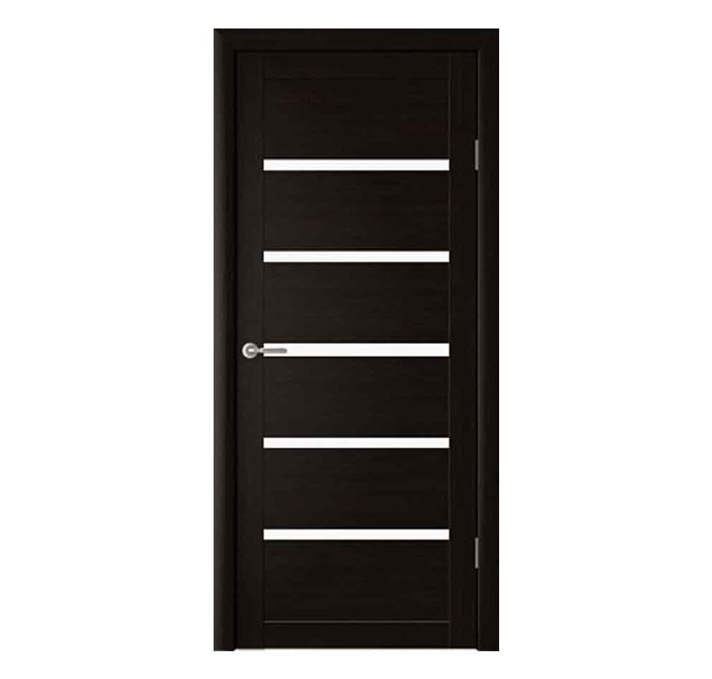 Межкомнатная дверь Albero Vena Matte Glass Black Oak 800 mm