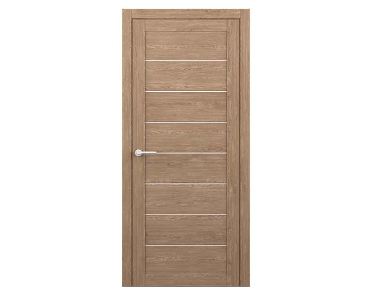 Межкомнатная дверь Albero Seul Matte Glass Oak Natural 700 мм