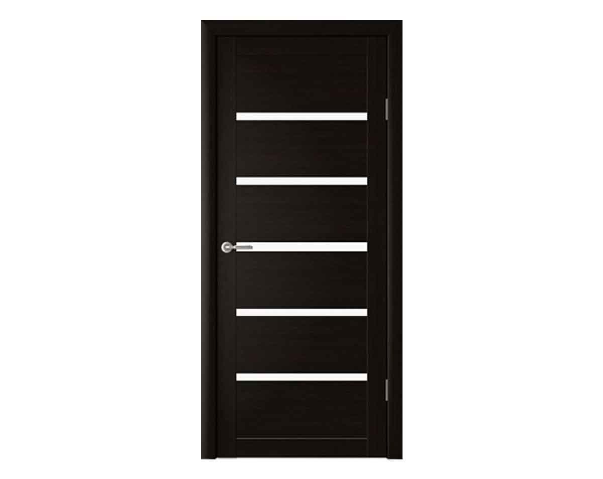 Межкомнатная дверь Albero Vena Matte Glass Black Oak 700 мм