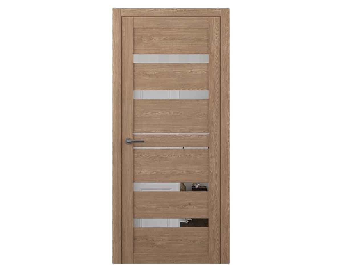 Межкомнатная дверь Albero Drezden Mirror Natural Oak 600 мм