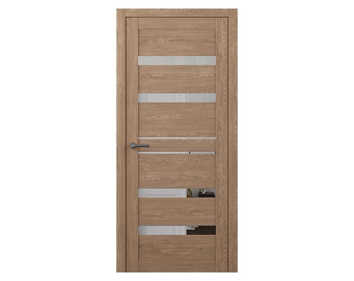Межкомнатная дверь Albero Drezden Mirror Natural Oak 800 мм