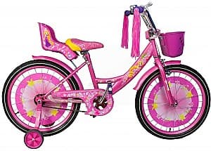 Bicicleta pentru copii Crosser GIRL-S 18 PINK 006