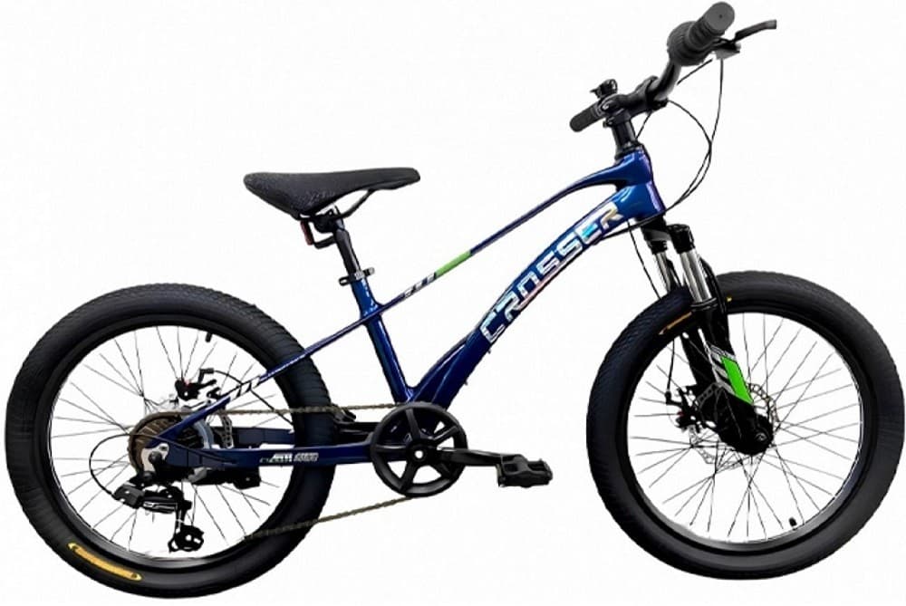 Bicicleta de munte Crosser M-3 20 MTB 7S DARK BLUE