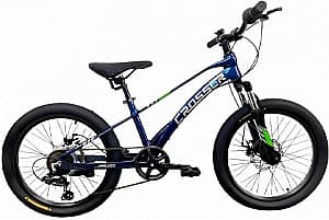 Горный велосипед Crosser M-3 20 MTB 7S DARK BLUE