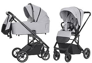 Carucior modular Carrello ALFA 2IN1 NEW 2023 FEATHER GREY