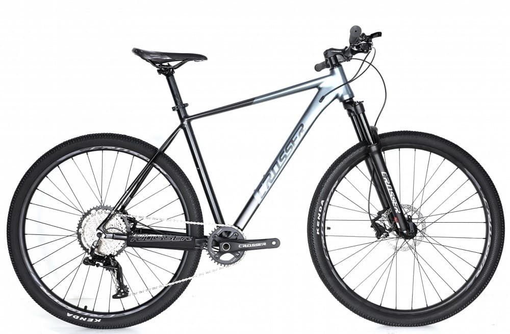 Горный велосипед Crosser MT-042 27.5x17,5 21S Shimano+Logan Hidraulic BLACK/GREY