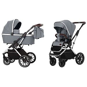 Модульная коляска Carrello AURORA NEW 2IN1 (E77) Silver Grey