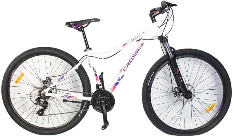 Bicicleta de munte Crosser ANGEL 26*15 White/Pink 26-3046-21-15 nr66