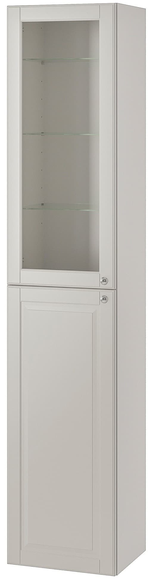 Шкаф пенал IKEA Godmorgon Kasjon gray 40x32x192 см