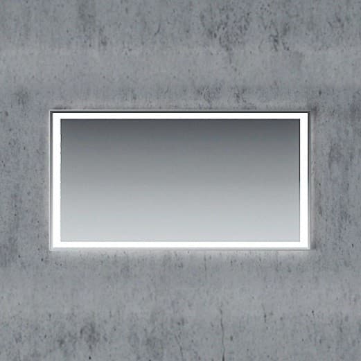 Oglinda baie Orka Style 120x65 White Gold TR3004