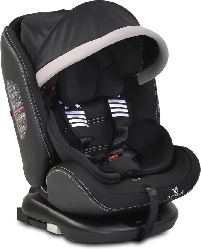 Детское автокресло Moni Pilot Black 0-36 kg Isofix