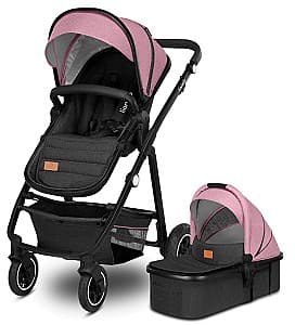 Carucior modular Lionelo Amber 2in1 Pink Rose