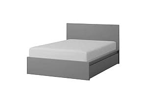 Pat IKEA Malm Gray 160×200 cm (4 cutii depozitare)