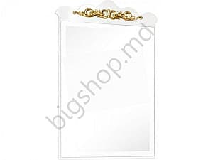 Oglinda baie KMK Iskushenie (0459.6) White/Gold