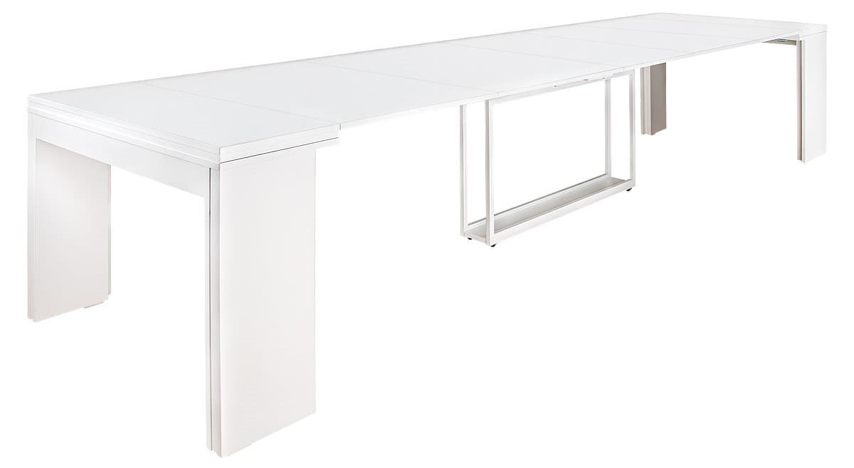 Стол Flat Console 6in1 White