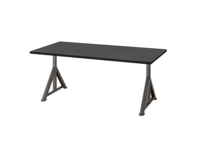 Офисный стол IKEA Idasen dark gray 160×80 см