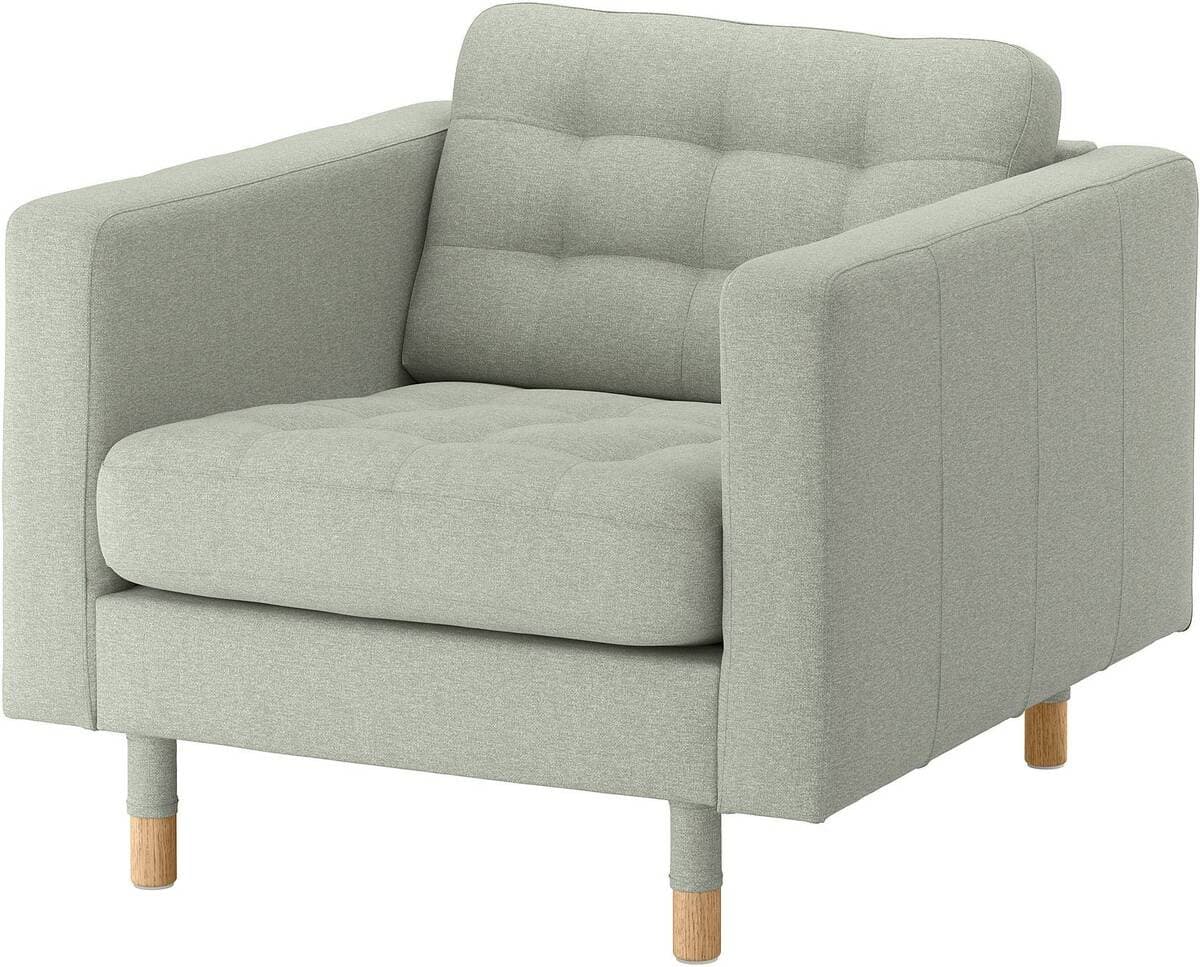 Кресло IKEA Landskrona Gunnared light green