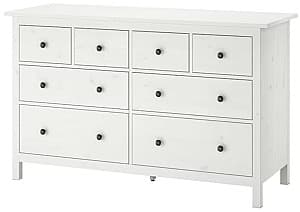 Комод IKEA Hemnes 8 ящиков 160x96 (Белая Морилка)