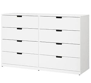 Comoda IKEA Nordli  White 160×99 cm ( 8 sertare )