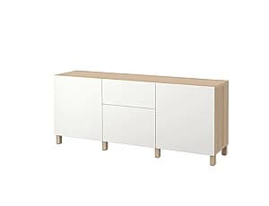 Comoda IKEA Besta antique oak / white Lappviken