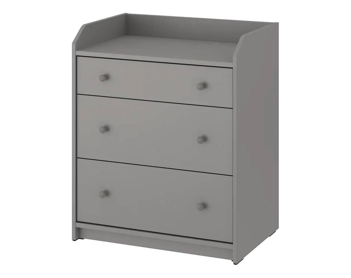 Комод IKEA Hauga gray  70x84 см