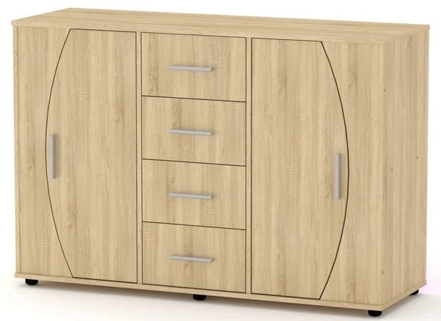 Comoda KompaniT 4-2-2 Stejar sonoma