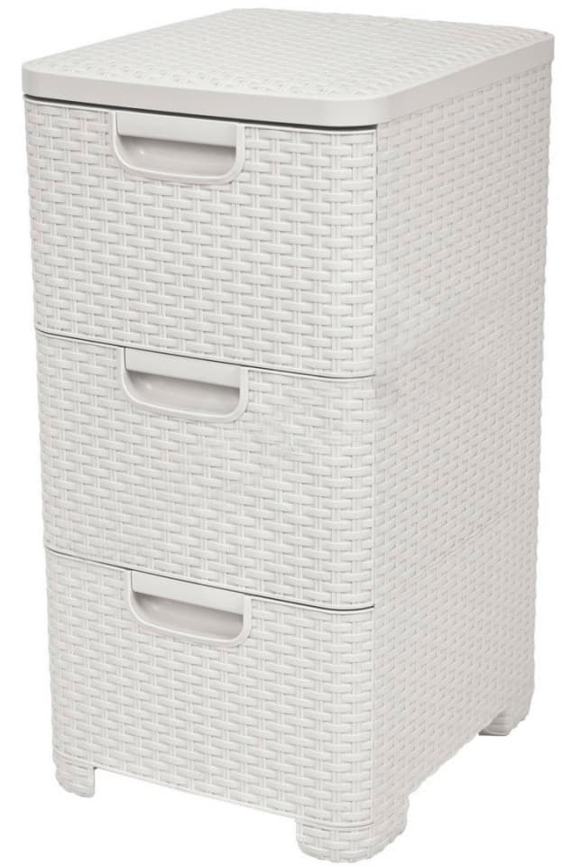 Комод Curver 32x37x63 3 ящика (White)