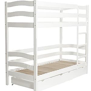Pat copii Goydalka TOKYO cu sertar (1B919-1) White