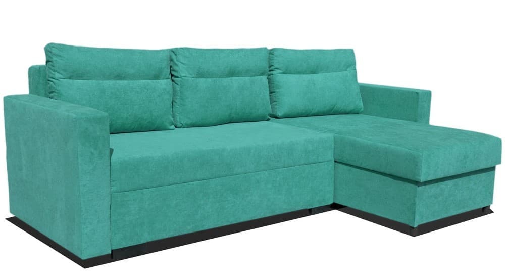Угловой диван Platan Kacper 86 Green-Blue