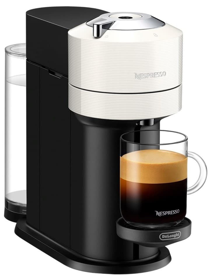 Кофеварка NESPRESSO Vertuo Next White