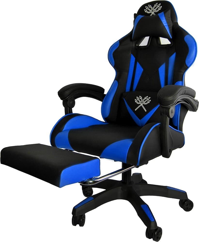 Scaun gaming Malatec 8978 Negru/Albastru