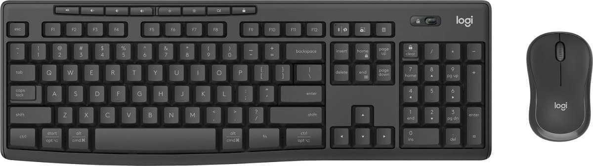 Набор Клавиатура + Мышь Logitech MK370 Graphite