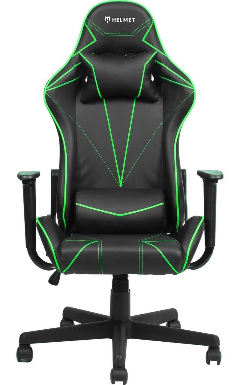 Игровое Кресло HELMET Gaming Chair CH-502 Green