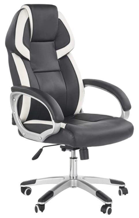 Scaun gaming Halmar BARTON Black/White