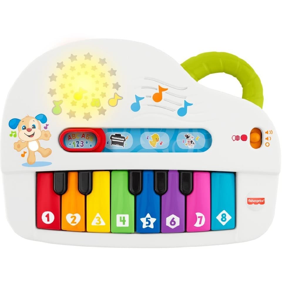 Jucărie muzicală Mattel Fisher Price Pian Interactiv RO