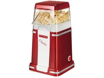 Aparat de popcorn Unold Classic (Red/Silver/White)