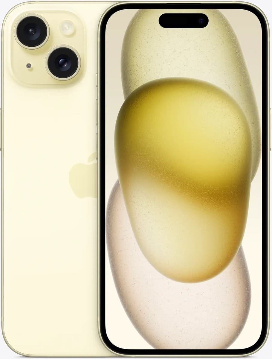 Мобильный телефон Apple iPhone 15 6GB/512GB Yellow