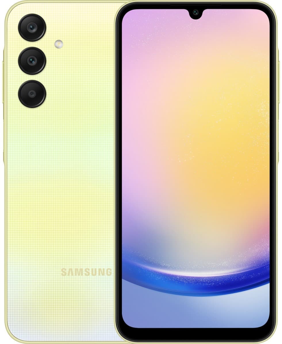 Мобильный телефон Samsung Galaxy A25 8/256GB Yellow