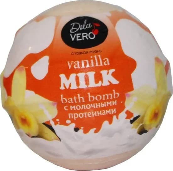 Bila efervescenta Aqua Cosmetics Dolce Vero Vanilla Milk