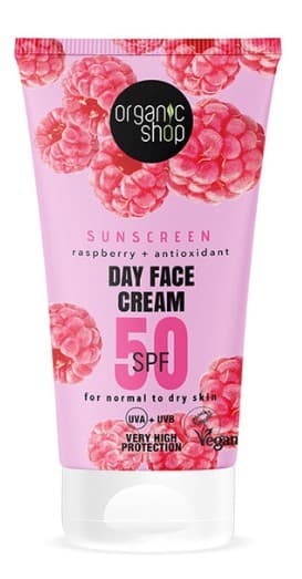  Organic Shop Day Face Cream SPF50