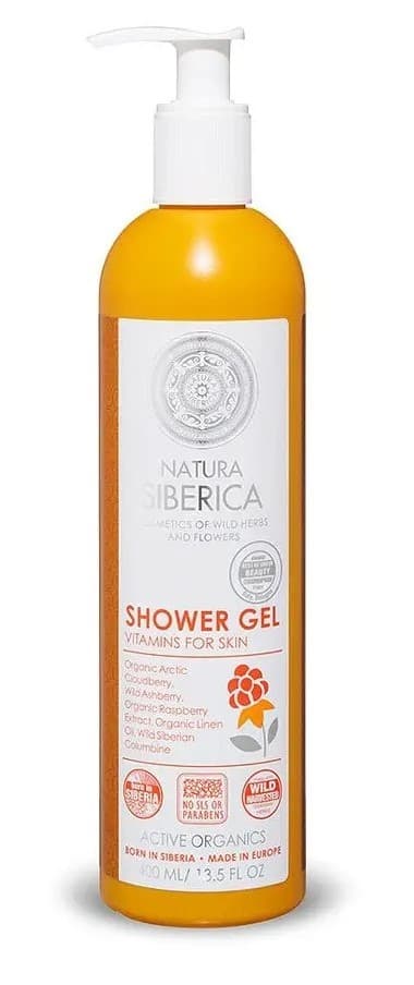 Gel de dus Natura Siberica Vitamins for Skin