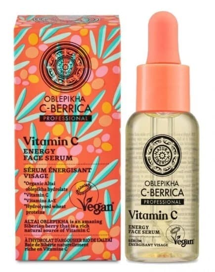 Сыворотка для лица Natura Siberica Energy Face Serum