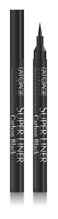 Подводка для глаз L'atuage Super Liner Carbon Black
