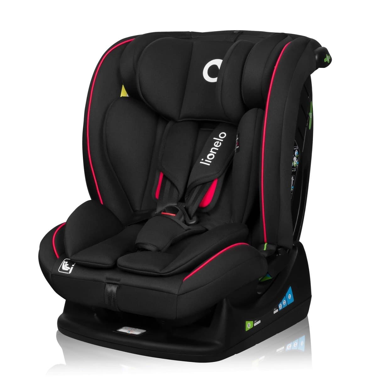 Детское автокресло Lionelo Aart Black Carbon Red