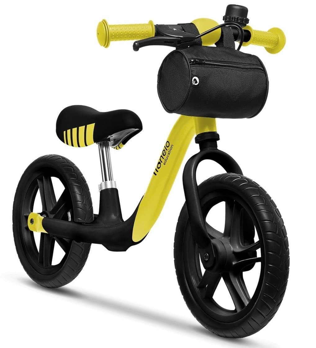 Bicicletă fără pedale Lionelo Arie Yellow Lemon