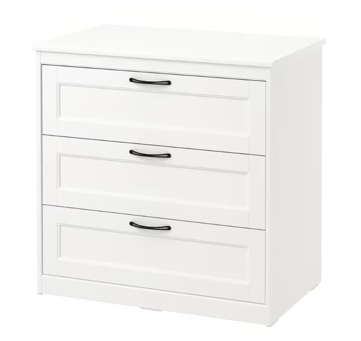 Комод IKEA Songesand 3 ящика 82x81 (Белый)