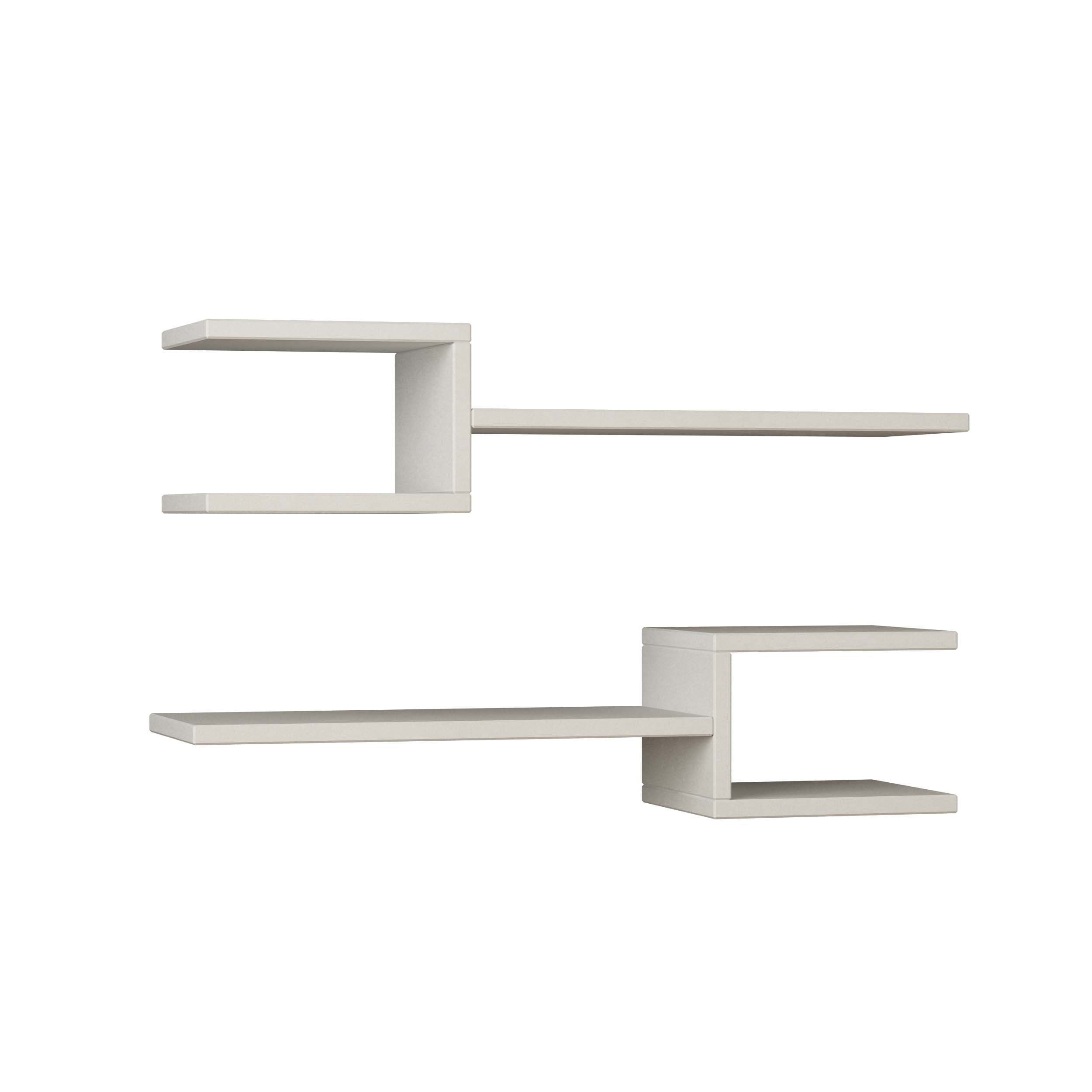 Raft de perete DECO Fork White