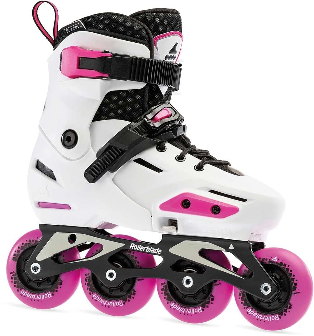 Роликовые коньки Rollerblade  Apex G White/Pink