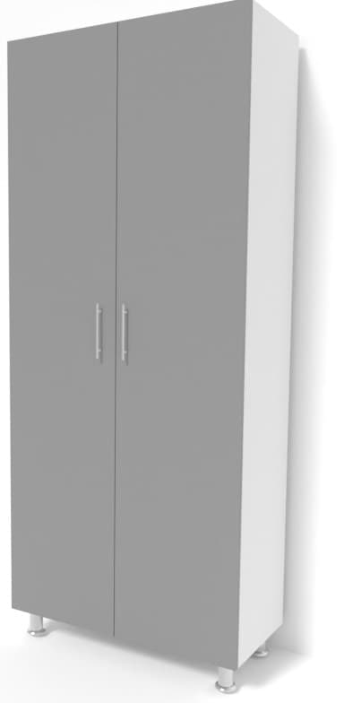 Dulap Smartex N4 100cm White/Graphite