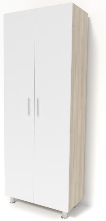 Шкаф Smartex N4 80cm Light Oak/White